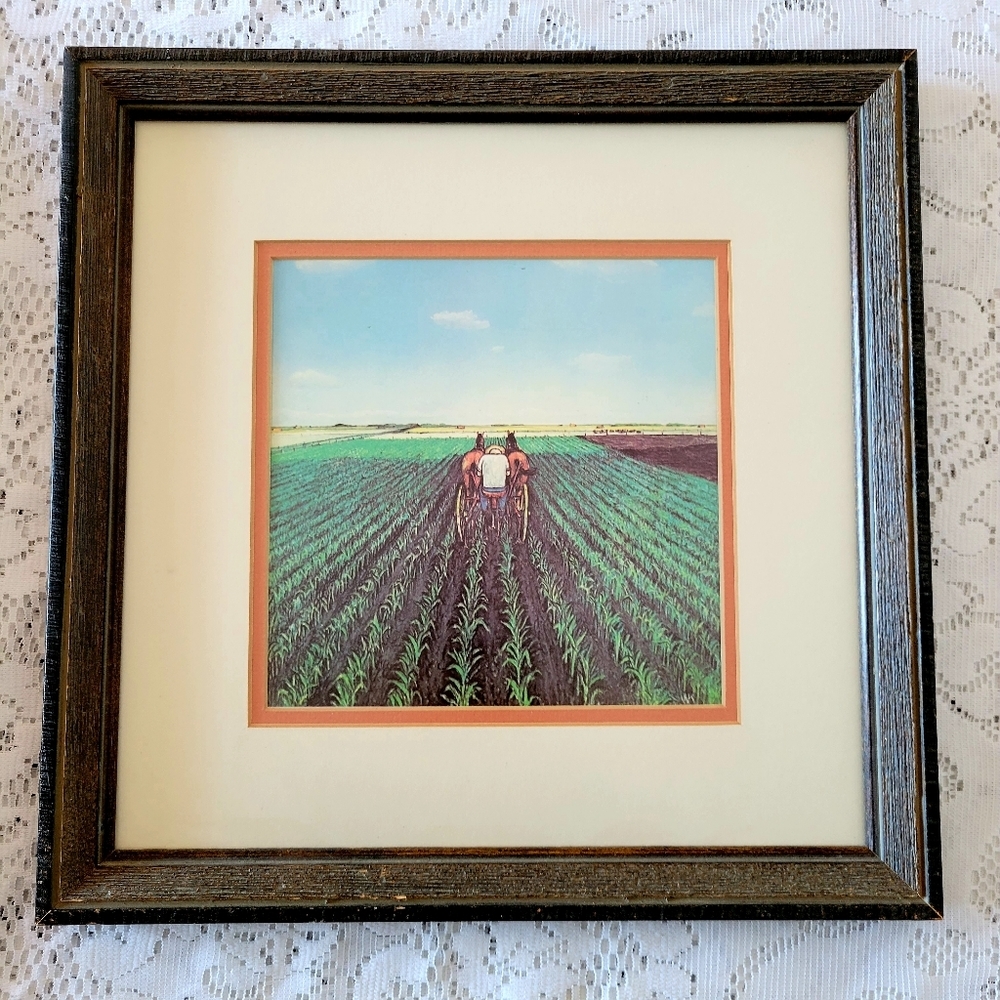 Pioneer Harvest Vintage Wall Art